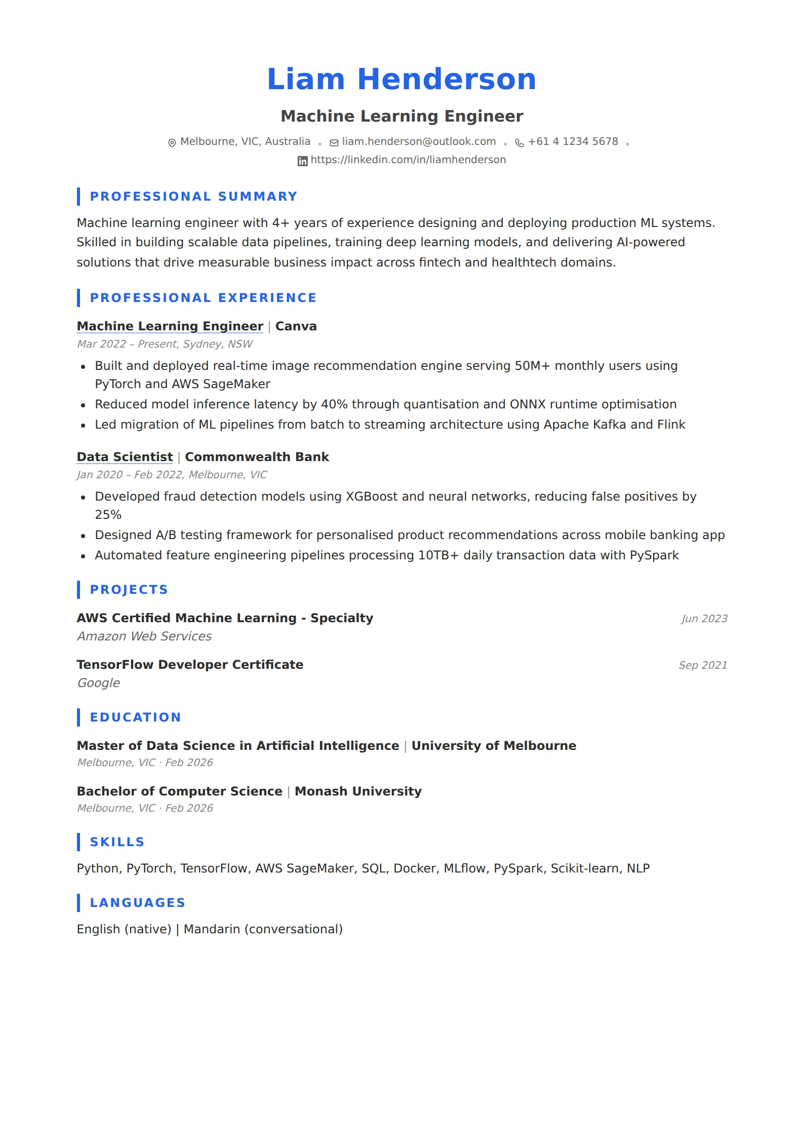 Modern Edge Template