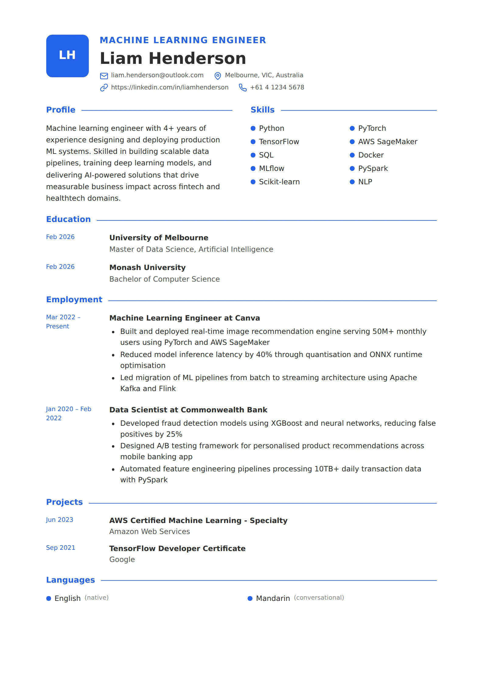 Modern Photo Template