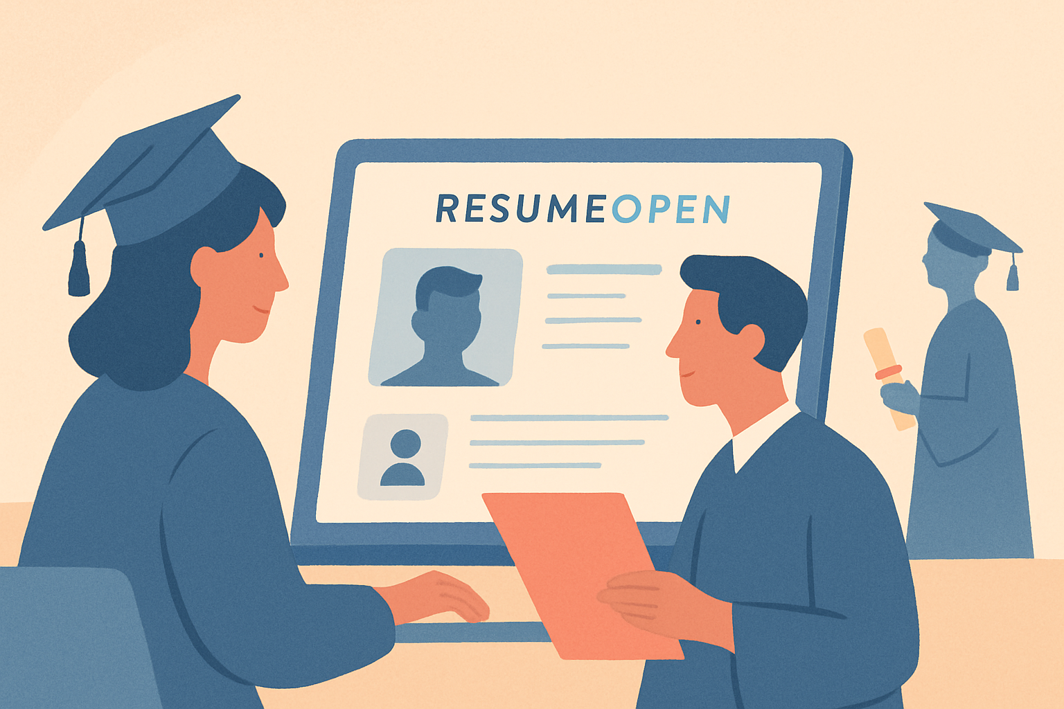 Recent graduates using ResumeOpen for their resumes