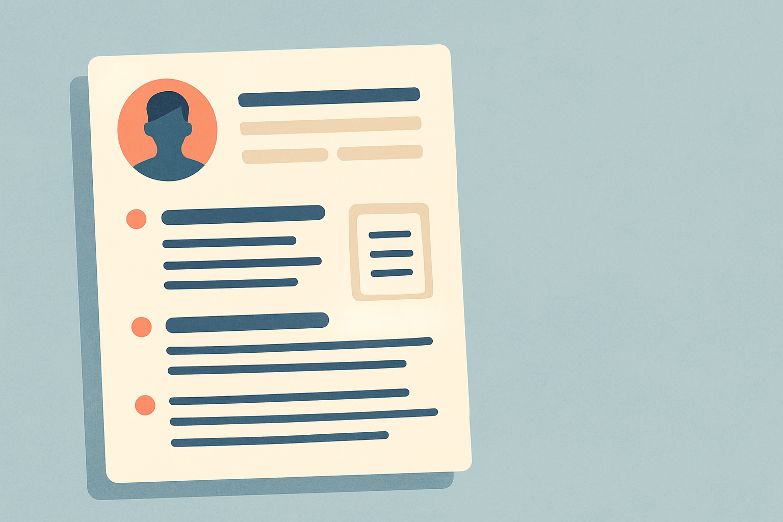 A modern resume layout for 2025 showing key sections and formatting.
